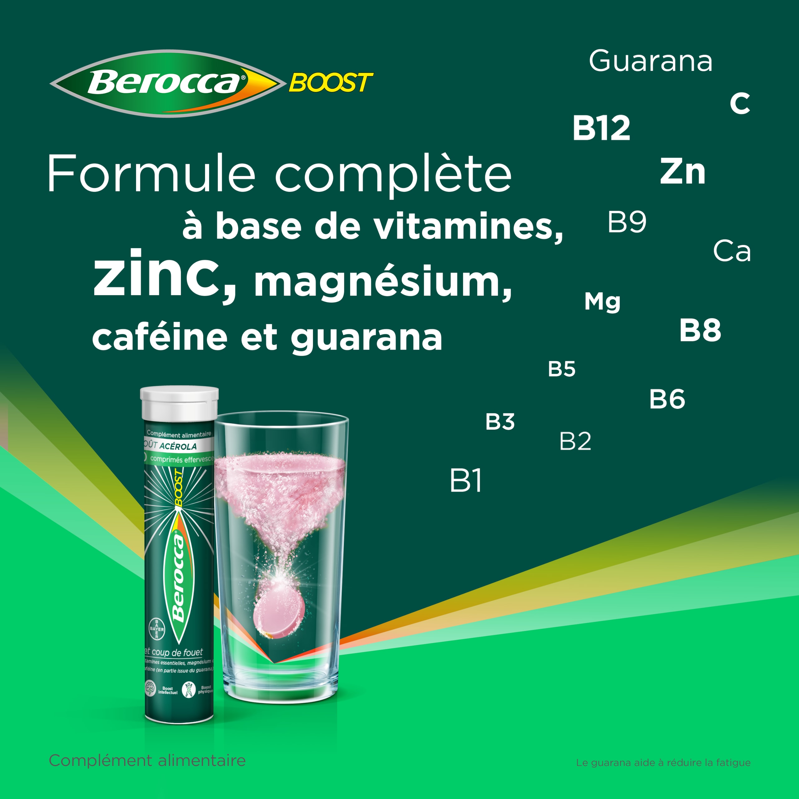 Berocca Boost 20 Comprimés Effervescents - La Pharmacie de Pierre