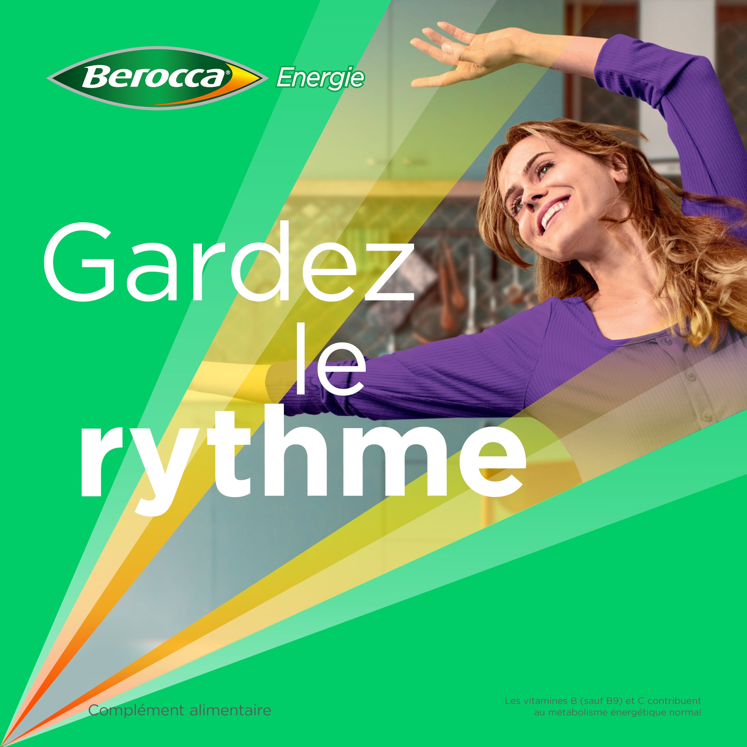 Berocca Energie Effervescent Cassis 5