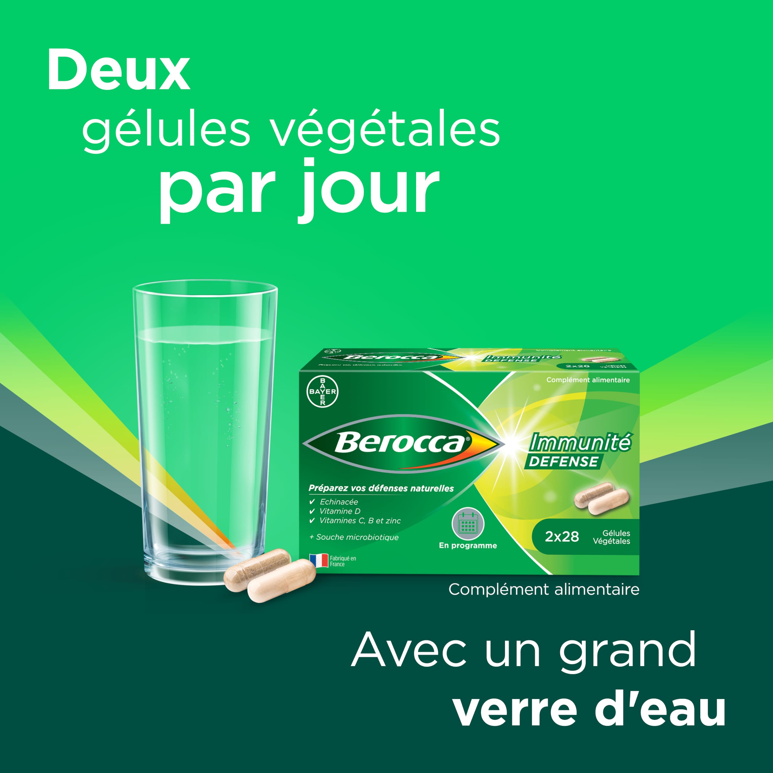 Immunite Defense 2x28 Gélules Berocca