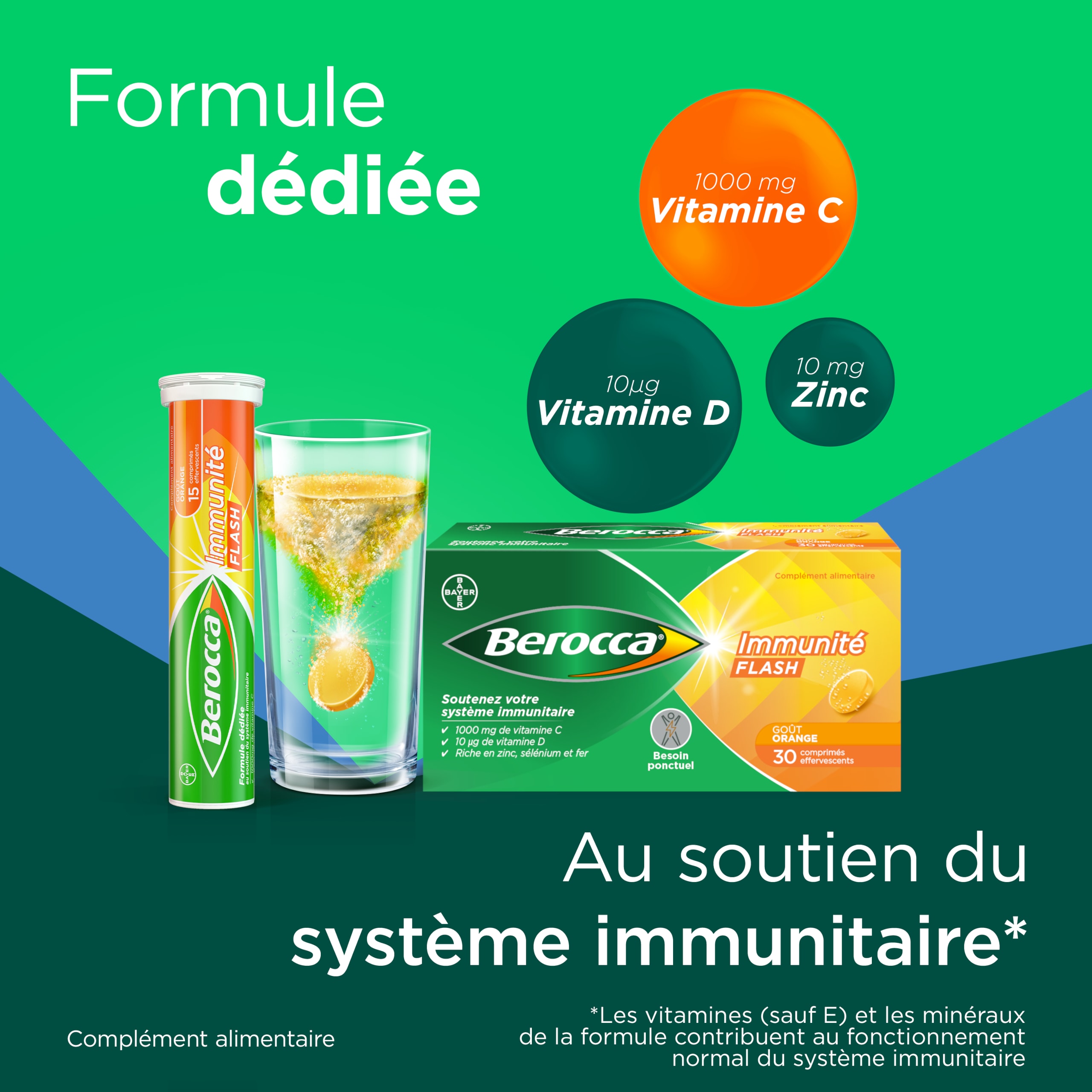 Berocca® Immunité Flash 8