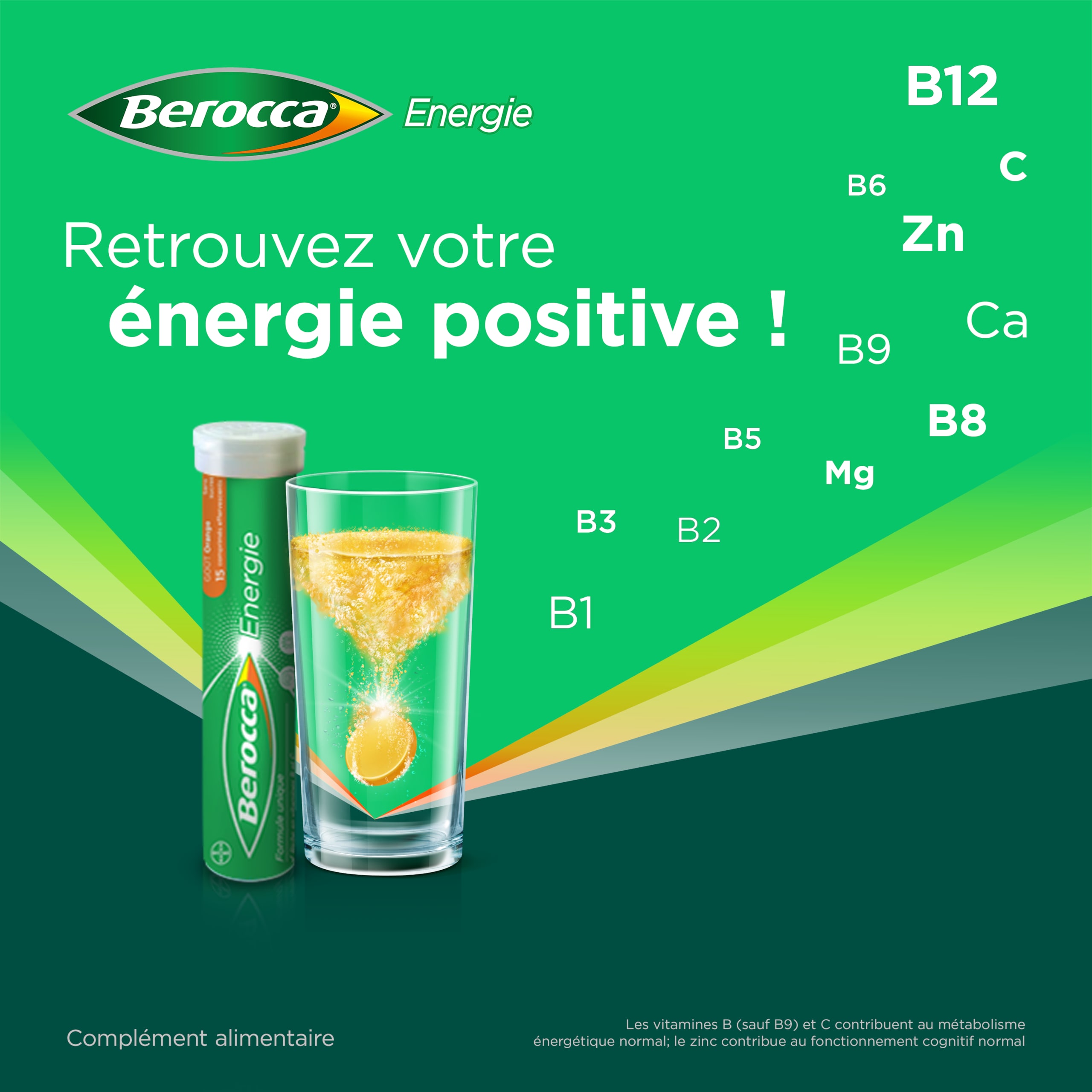 Berocca® Energie Effervescent Orange 10