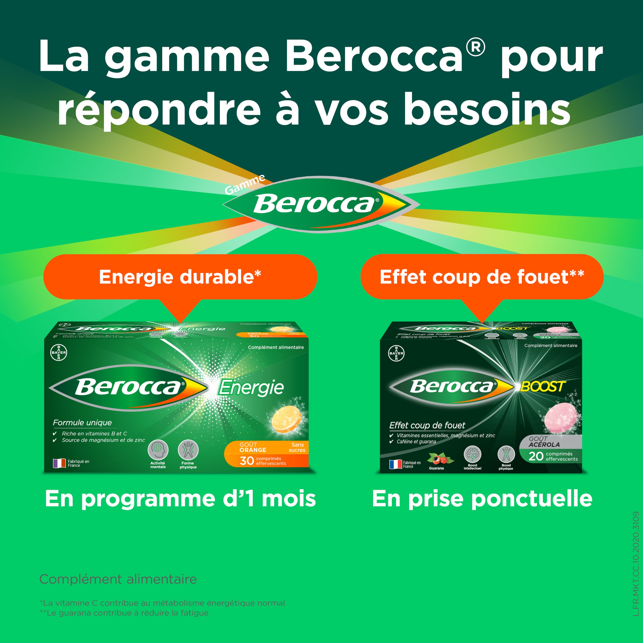 Berocca® Energie Effervescent Orange 13
