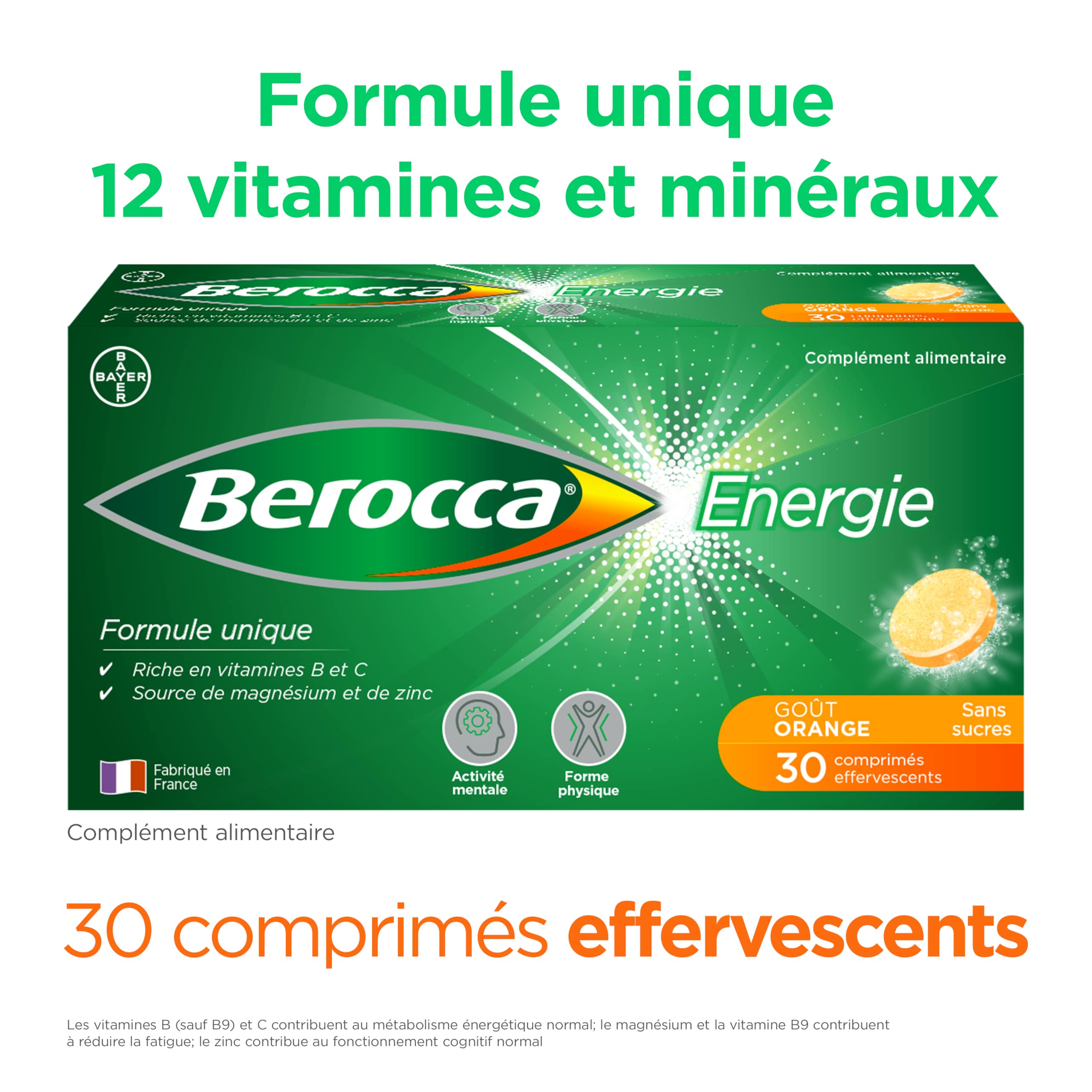 Berocca® Energie Effervescent Orange 2