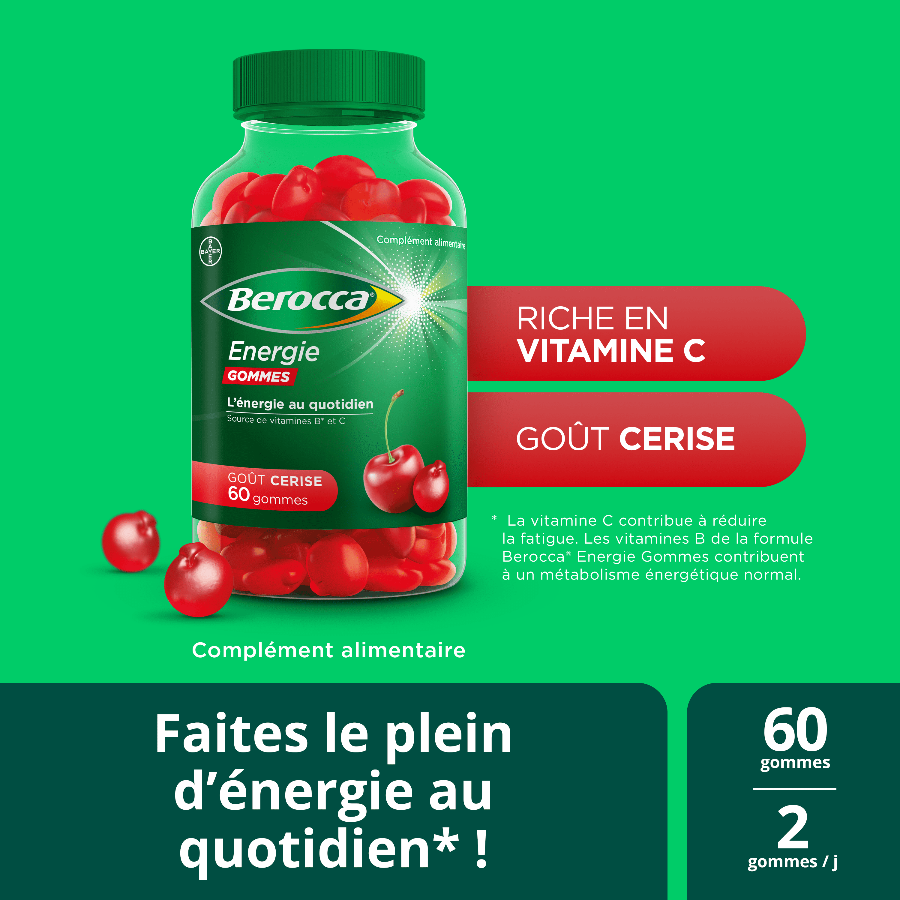 VITALITE – Gommes 10 Vitamines et Minéraux, 60 gommes