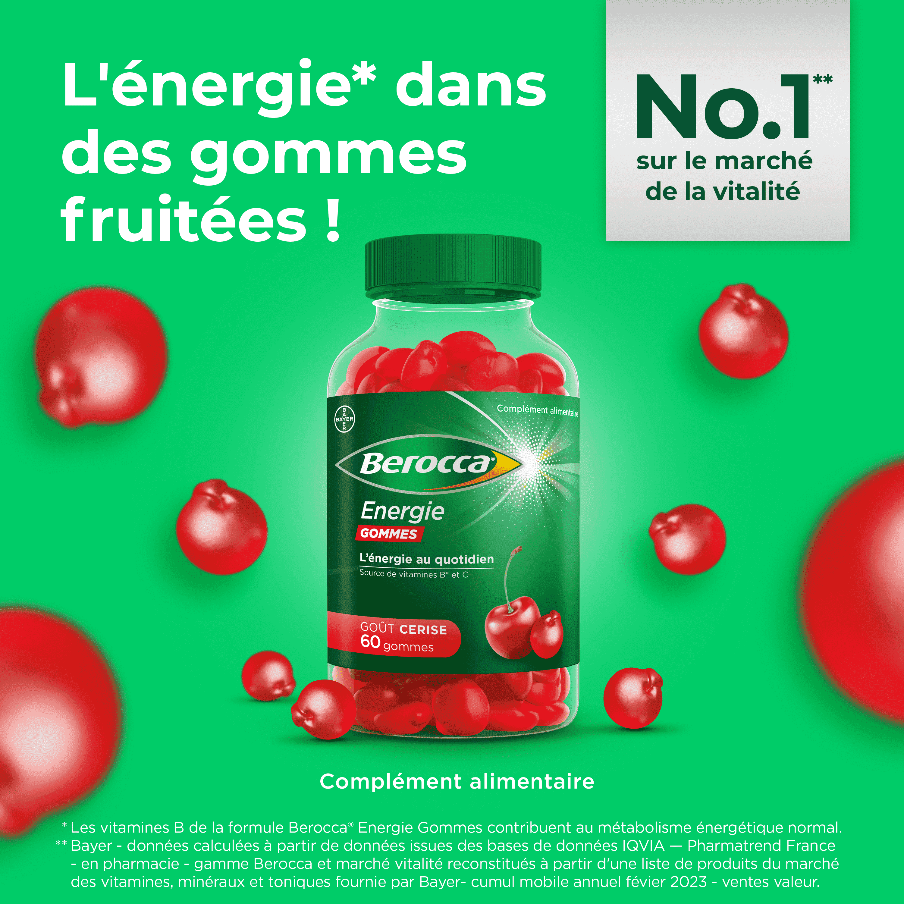 Berocca® Energie Gommes 