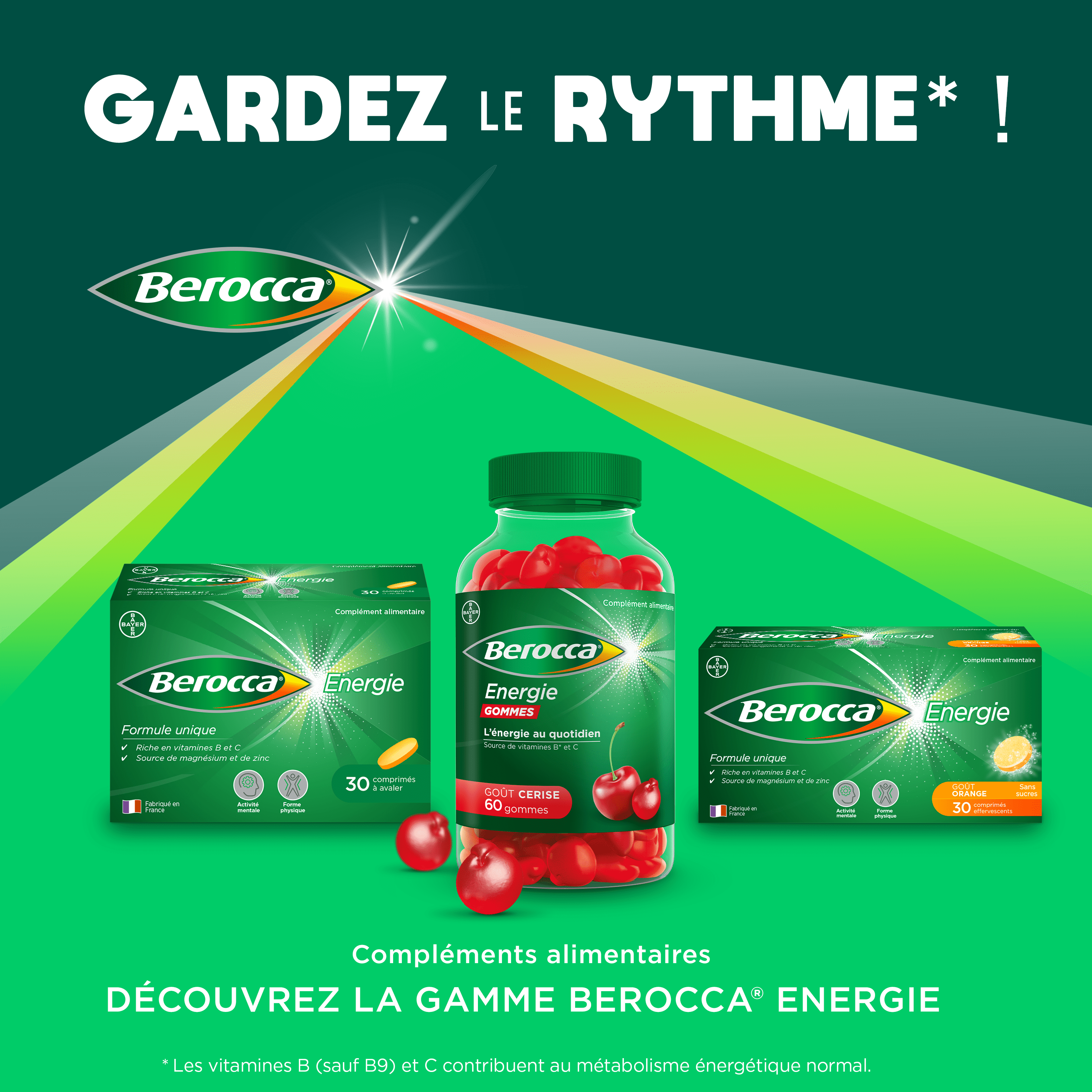 Berocca® Energie Gommes 