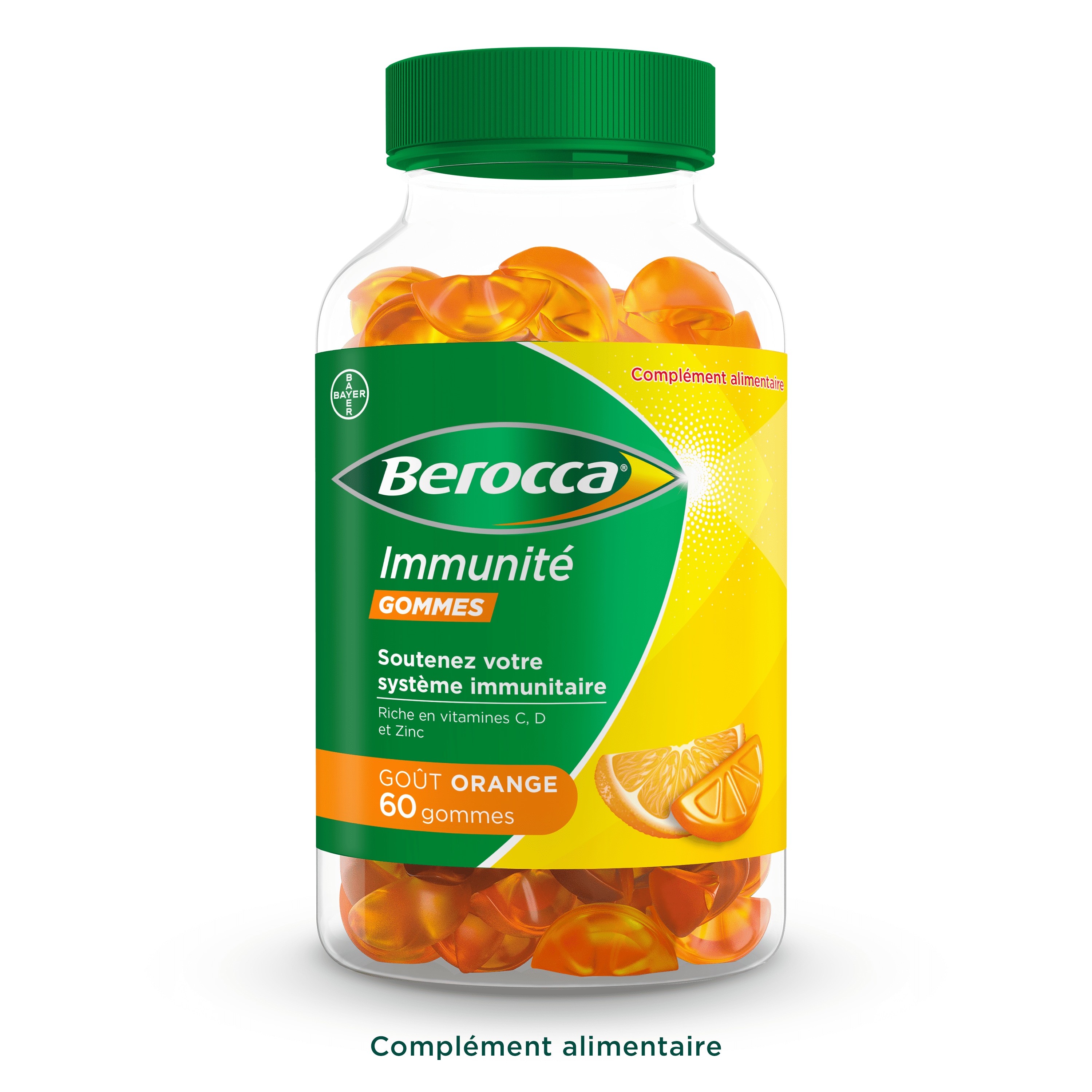 Berocca® Immunité Gommes I Complément alimentaire