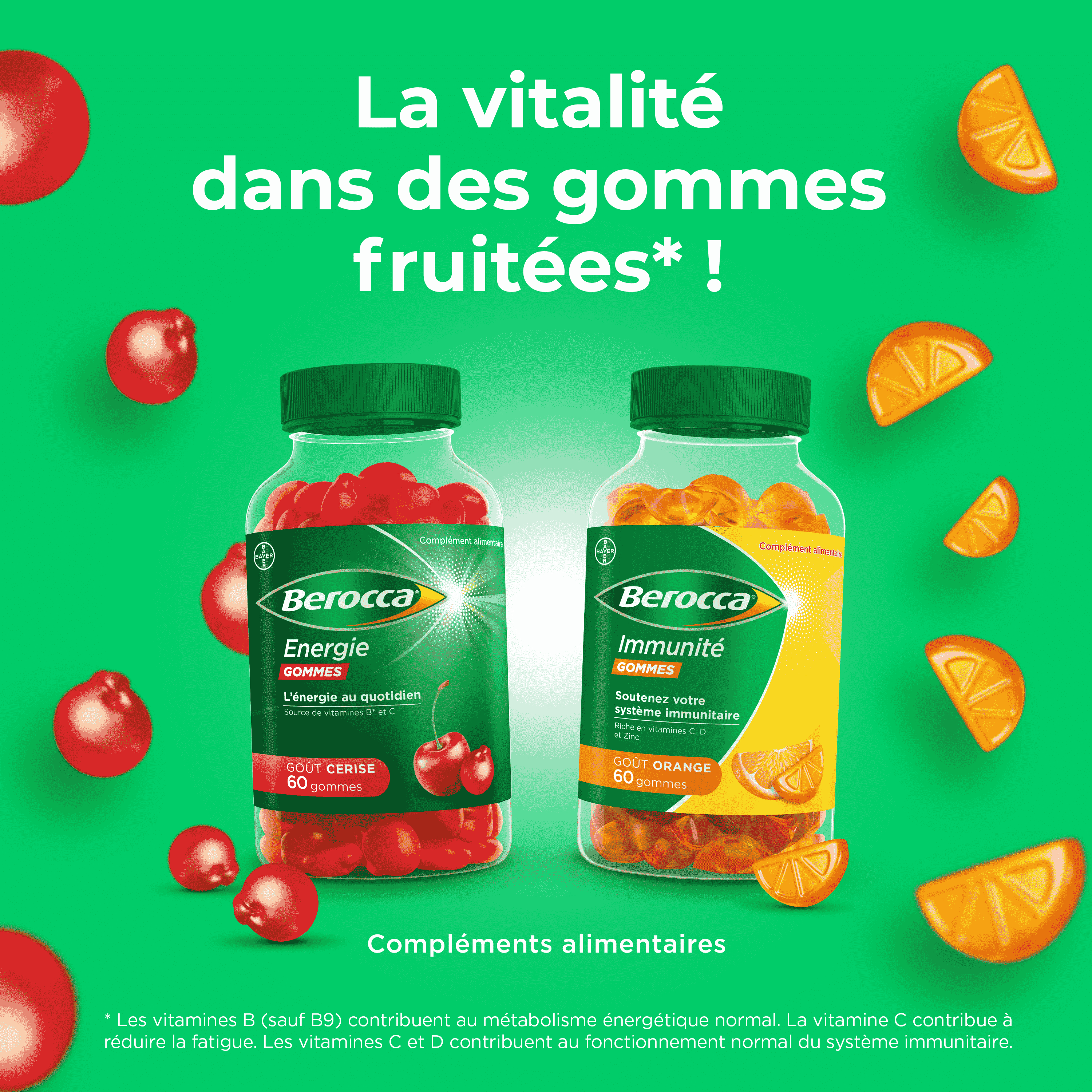 Berocca® Immunité Gommes