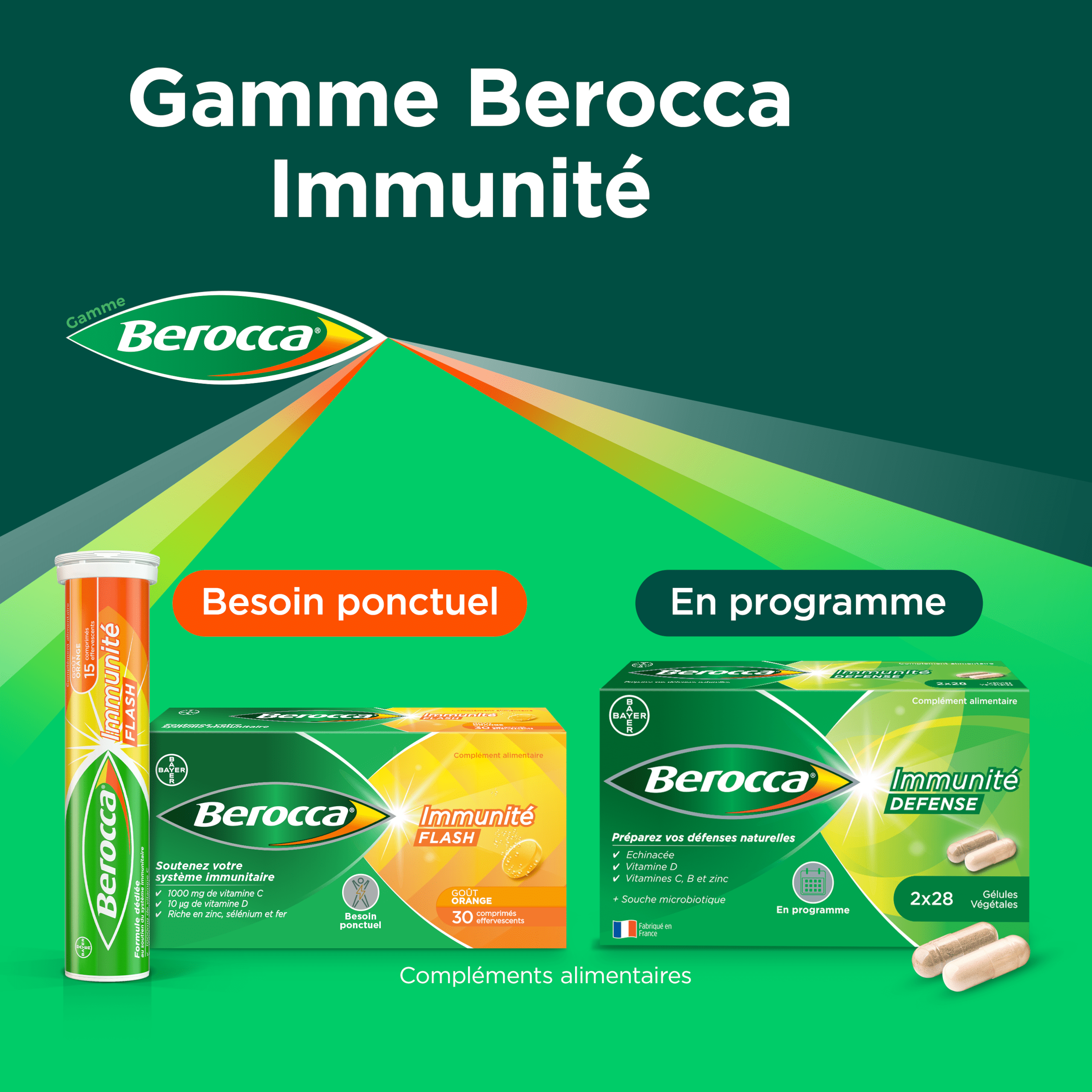 Berocca® Immunité Flash 10